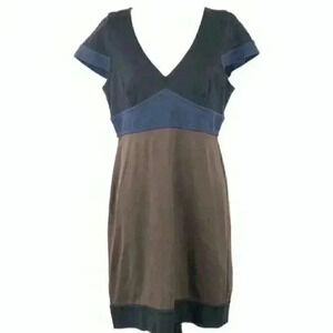 BcbgMaxAzira dress size 12P pencil zip back career